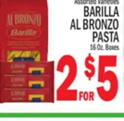 C Town BARILLA AL BRONZO PASTA offer