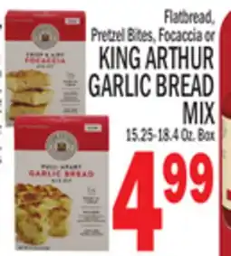 C Town KING ARTHUR GARLIC BREAD MIX offer