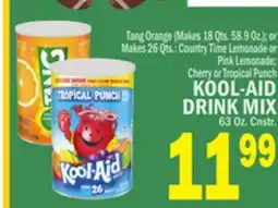 C Town KOOL-AID DRINK MIX 63 Oz. Cnstr offer