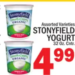 C Town STONYFIELD YOGURT offer