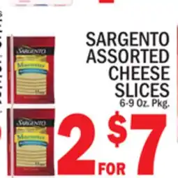C Town SARGENTO ASSORTED CHEESE SLICES offer