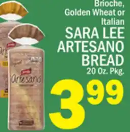 C Town SARA LEE ARTESANO BREAD offer