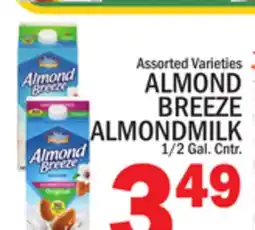 C Town ALMOND BREEZE ALMONDMILK offer
