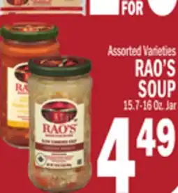 C Town RAO'S SOUP offer