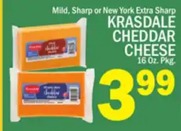 C Town KRASDALE CHEDDAR CHEESE offer