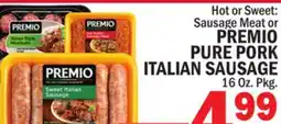 C Town PREMIO PURE PORK ITALIAN SAUSAGE offer