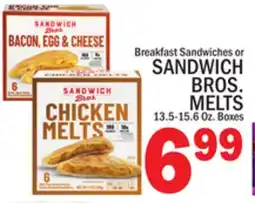 C Town SANDWICH BROS. MELTS offer