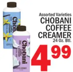 C Town CHOBANI COFFEE CREAMER offer