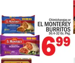 C Town EL MONTEREY BURRITOS offer