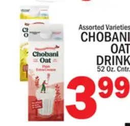 C Town CHOBANI OAT DRINK offer