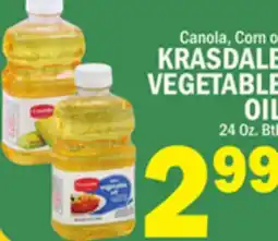 C Town KRASDALE VEGETABLE OIL offer