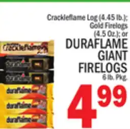 C Town DURAFLAME GIANT FIRELOGS offer
