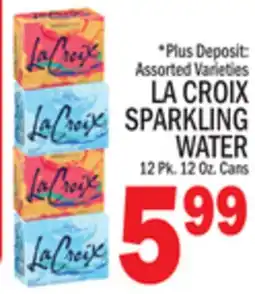 C Town LA CROIX SPARKLING WATER offer