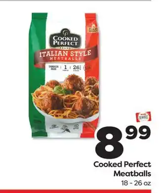 Weis Markets Cooked Perfect Meatballs offer