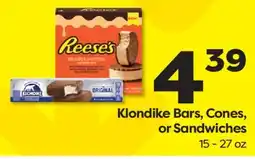 Weis Markets Klondike Bars, Cones, or Sandwiches offer
