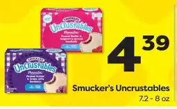 Weis Markets Smucker's Uncrustables offer