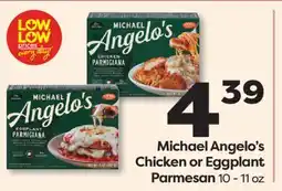 Weis Markets Michael Angelo's Chicken or Eggplant Parmesan offer