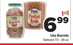 Weis Markets Utz Barrels offer