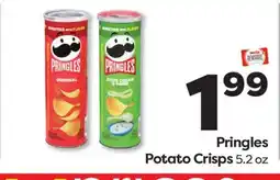 Weis Markets Pringles Potato Crisps offer