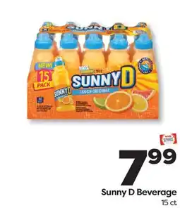 Weis Markets Sunny D Beverage offer