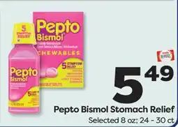 Weis Markets Pepto Bismol Stomach Relief offer