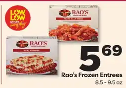 Weis Markets Rao's Frozen Entrees offer