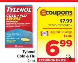 Weis Markets Tylenol Cold & Flu offer