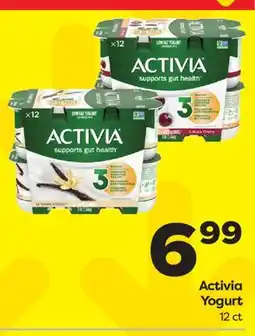 Weis Markets Activia Yogurt offer