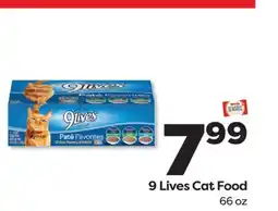 Weis Markets 9 Lives Cat Food offer
