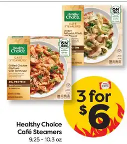 Weis Markets Healthy Choice Café Steamers offer