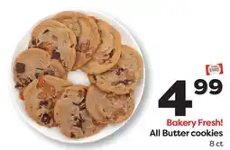 Weis Markets All Butter cookies offer