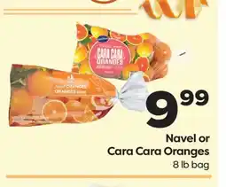 Weis Markets Navel or Cara Cara Oranges offer