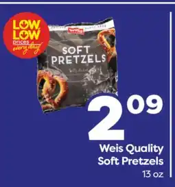 Weis Markets Weis Quality Soft Pretzels offer
