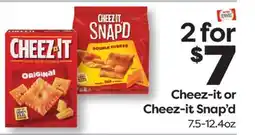 Weis Markets Cheez-it or Cheez-it Snap'd offer