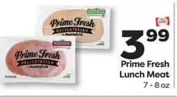Weis Markets Prime Fresh Lunch Meat offer