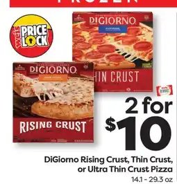 Weis Markets DiGiorno Rising Crust, Thin Crust, or Ultra Thin Crust Pizza offer