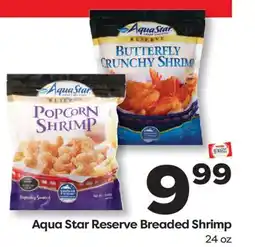Weis Markets Aqua Star Reserve Breaded Shrimp offer