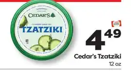 Weis Markets Cedar's Tzatziki offer