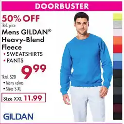 Boscov's Mens GILDAN Heavy-Blend Fleece offer