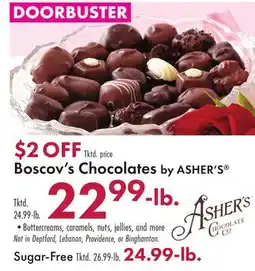 Boscov's Boscov's Chocolates by ASHER'S offer