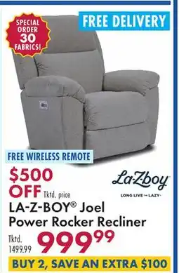 Boscov's LA-Z-BOY Joel Power Rocker Recliner offer