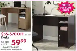 Boscov's Desks offer