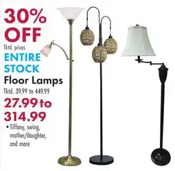 Boscov's Floor Lamps offer
