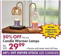 Boscov's Candle Warmer Lamps offer