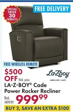 Boscov's LA-Z-BOY Cade Power Rocker Recliner offer