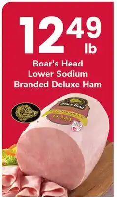 ACME Boar's Head Lower Sodium Branded Deluxe Ham offer