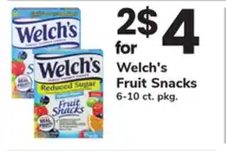 ACME Welch's Fruit Snacks offer