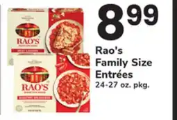 ACME Rao's Family Size Entrées offer