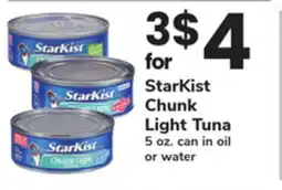 ACME StarKist Chunk Light Tuna offer