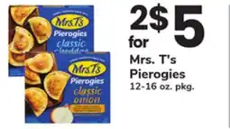 ACME Mrs. T's Pierogies offer